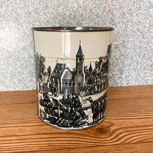 Vintage Coffee Can Scenic Label